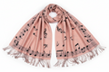 The "Melody" Musical Note Pashmina Scarf