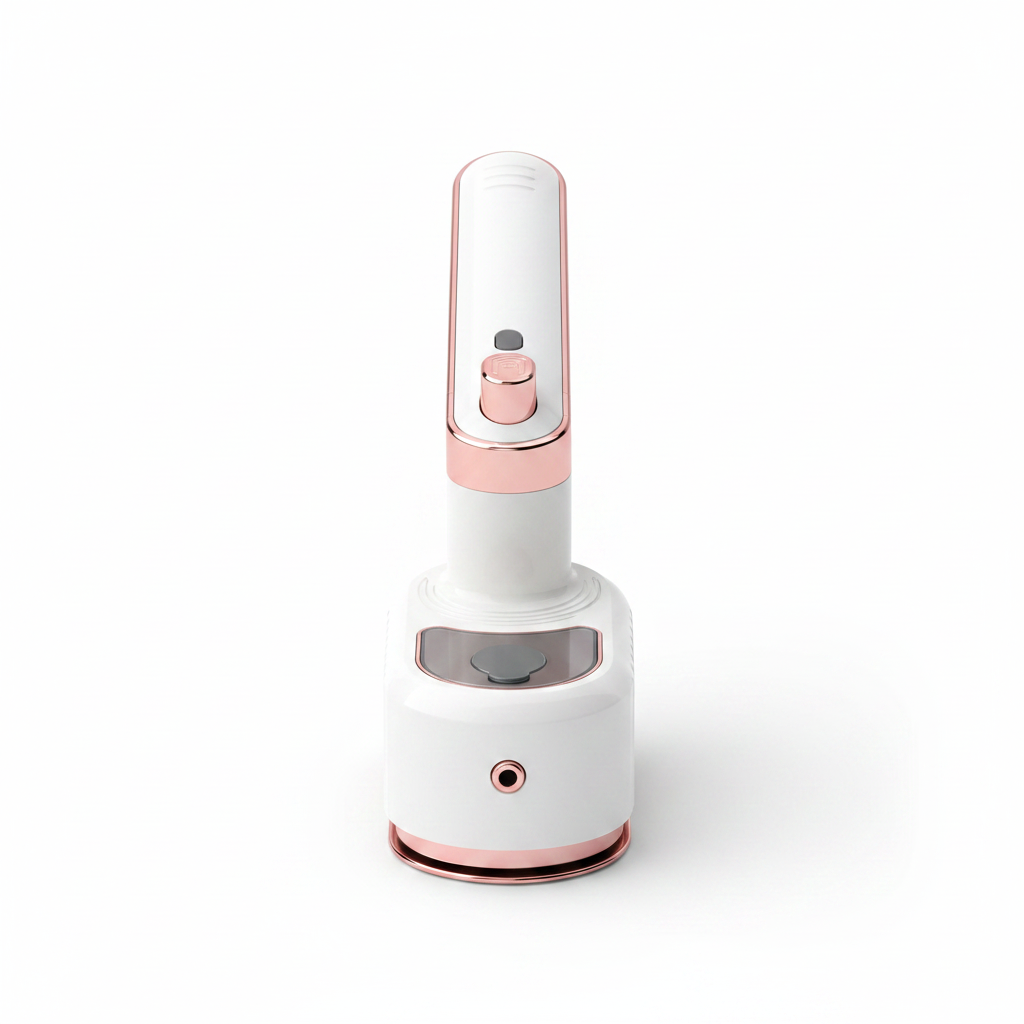 Portable Mini Folding Electric Iron – 2-in-1 Flat Iron & Vertical Steamer