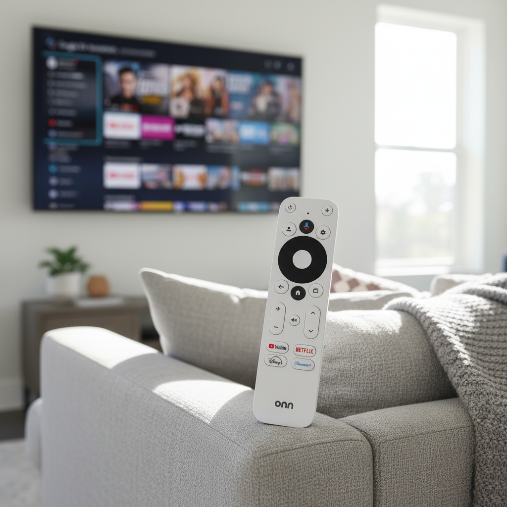 onn. Google TV Voice Remote Control