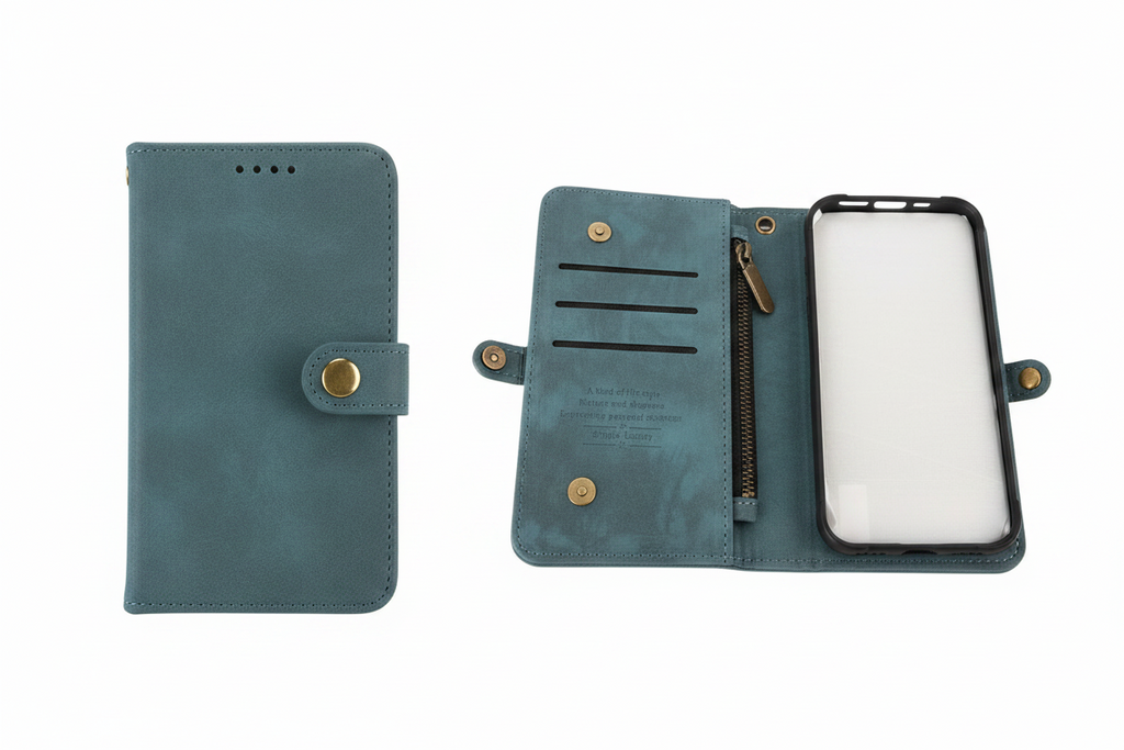 The "Simple Luxury" Zippered Phone Wallet
