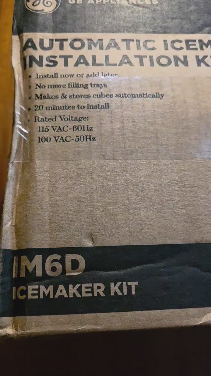 GE Appliances IM6D Automatic Icemaker Installation Kit - Genuine OEM Replacement Part