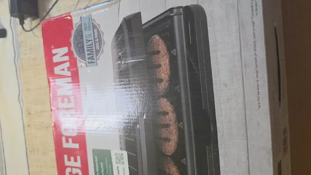 George Foreman Family Size Grill & Panini Press (75 Sq. In.)