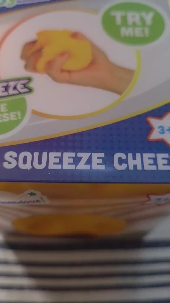 Toymendous Squeeze Cheese Sensory Fidget Collection
