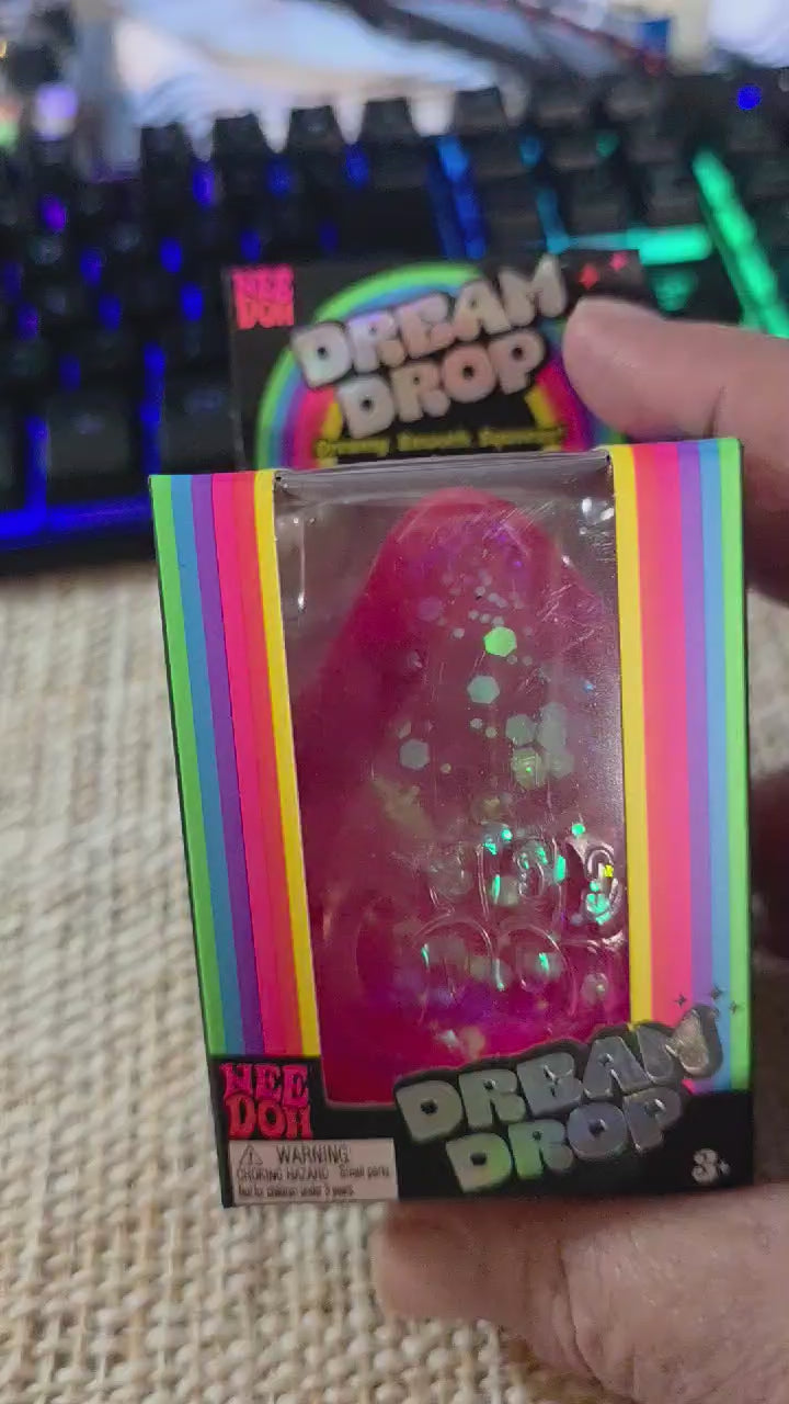 NeeDoh Dream Drop (Pink) The Groovy Glob Collection by Schylling