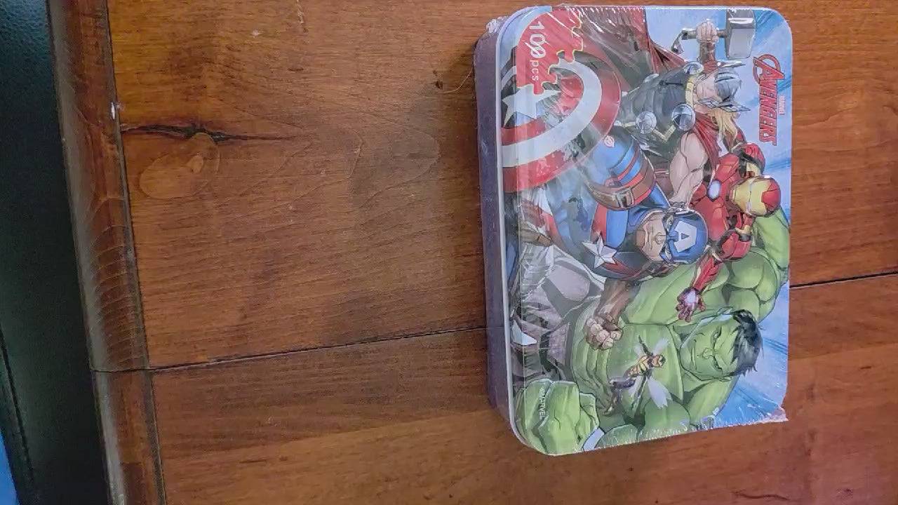 Marvel Avengers 100-Piece Puzzle (PuzzleTin)