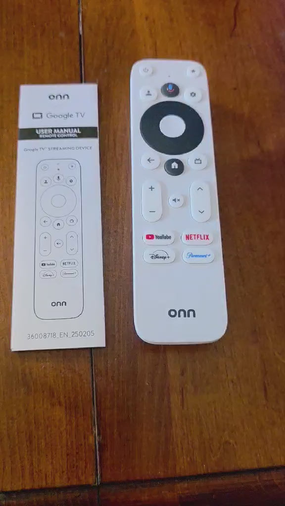 onn. Google TV Voice Remote Control
