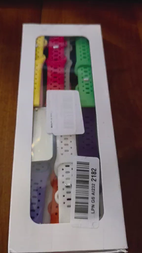 Colorful Silicone Replacement Bands for Apple Watch