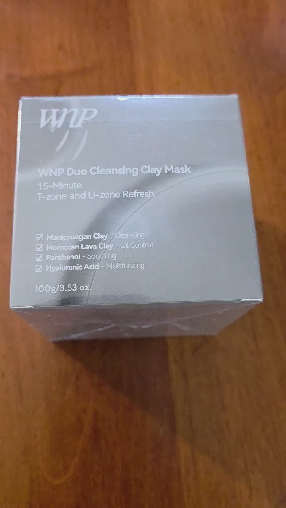 WNP Duo Cleansing Clay Mask – 15-Min