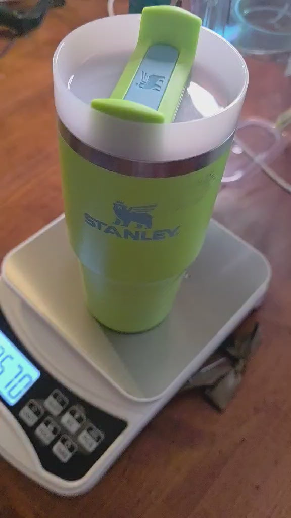 Stanley IceFlow Stainless Steel Tumbler with Flip Straw Lid – Bright Green/Citron
