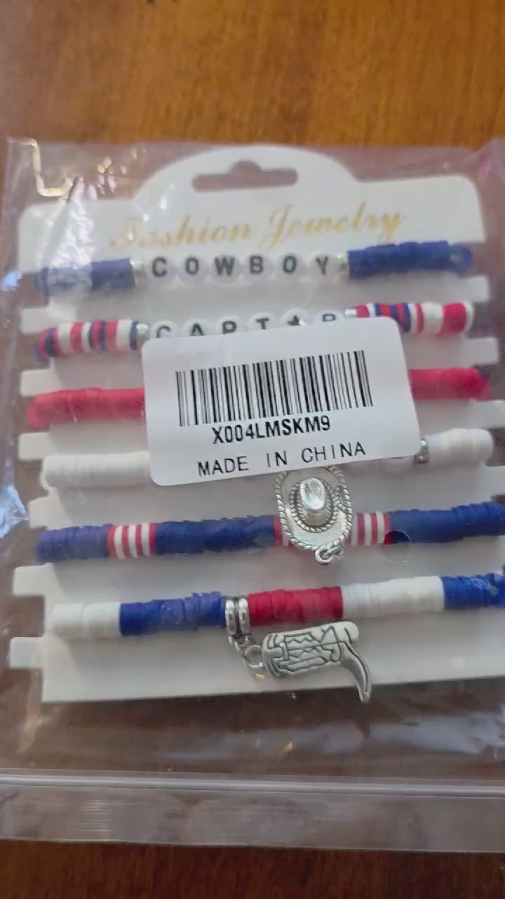 The "Cowboy Carter" Western Stackable Bracelet Set