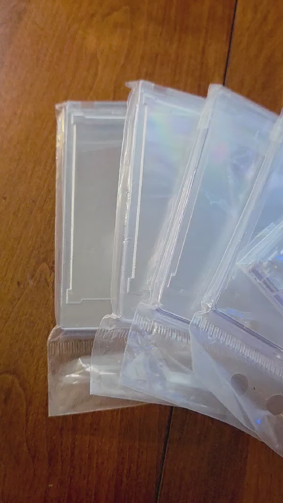 Clear Protective Storage Cases – Multi-Pack