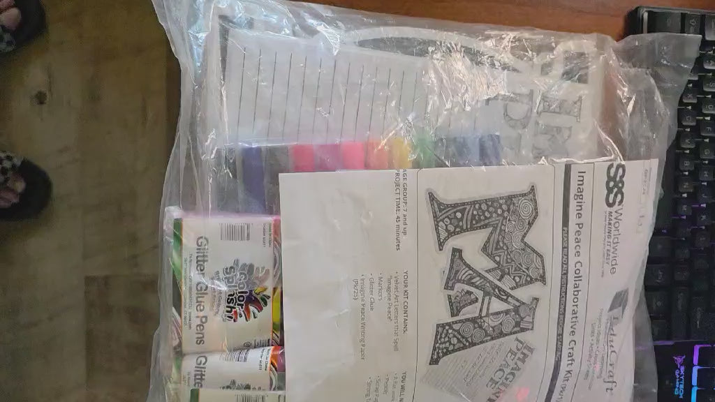 EduCraft Imagine Peace Collaborative Craft Kit (1PK)