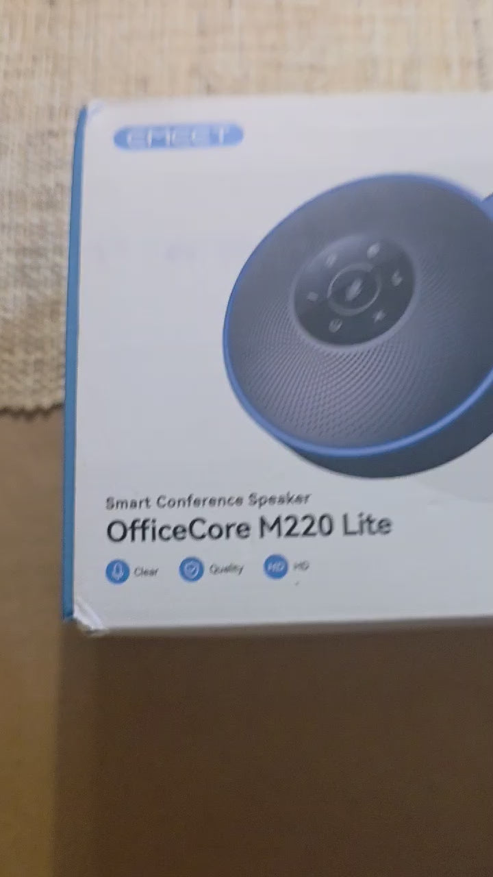 EMEET OfficeCore M220 Lite Smart Conference Speaker (Dual Cascading System)
