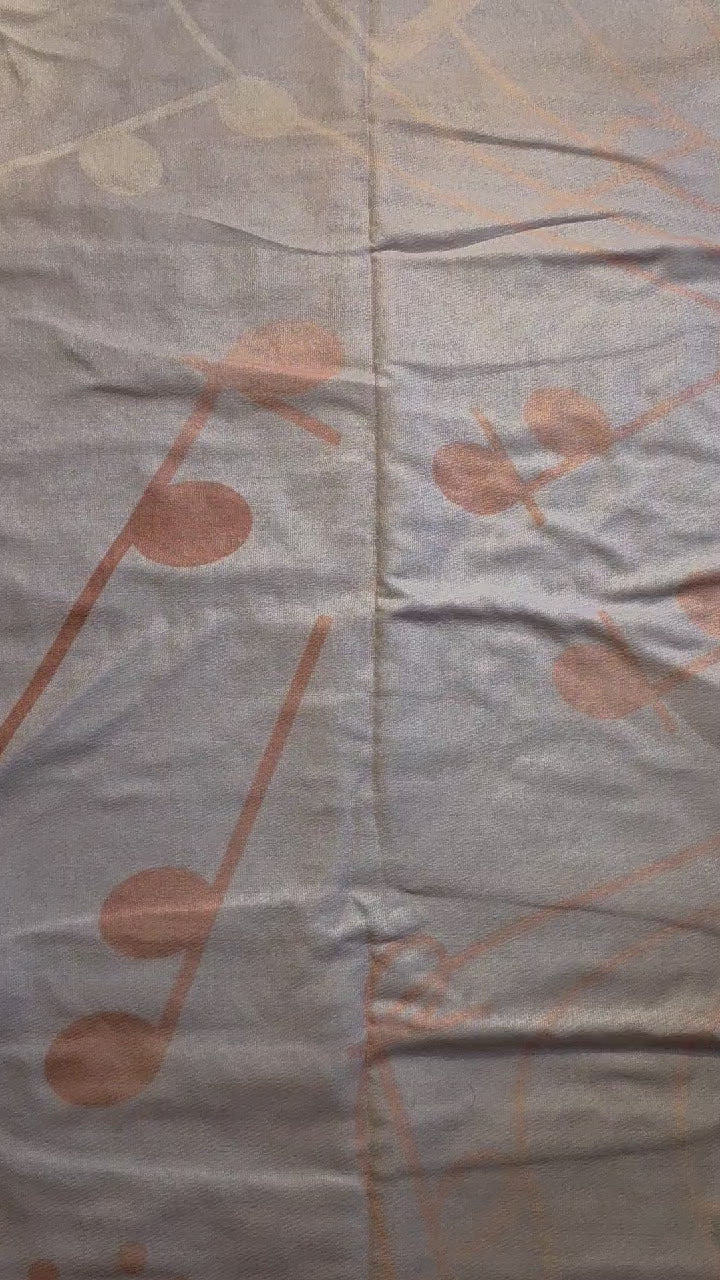 The "Melody" Musical Note Pashmina Scarf