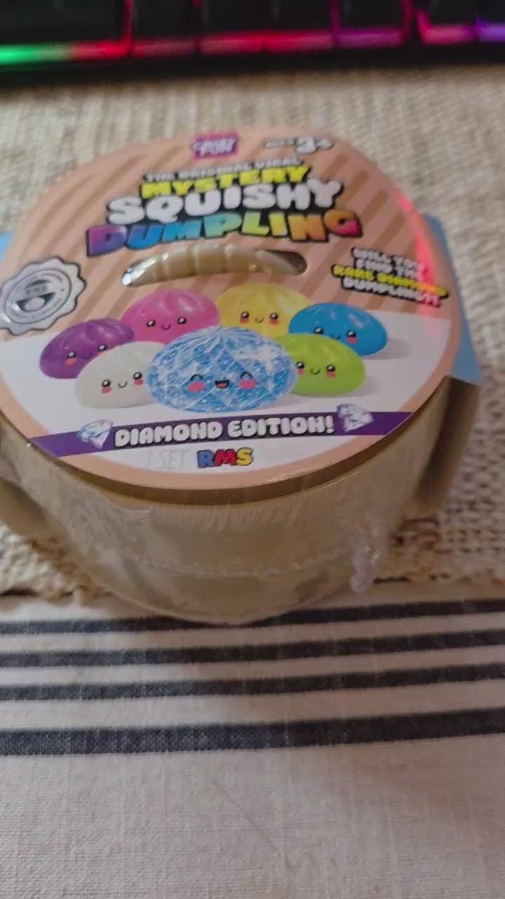 The Original Viral Mystery Squishy Dumpling Diamond Edition