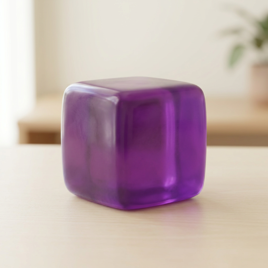 NeeDoh Nice Cube (Purple) The Groovy Glob Collection by Schylling