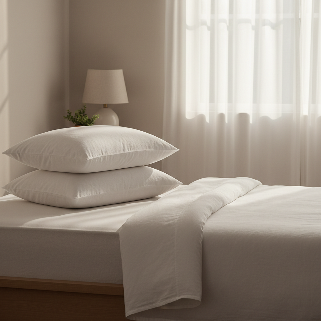 Set of 2 Small Bed Pillows
