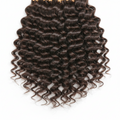 Smartinnov 24" I-Tip 100% Human Hair Extensions - Textured/Curly Dark Hair (50g, 50 Strands)