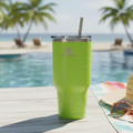 Stanley IceFlow Stainless Steel Tumbler with Flip Straw Lid – Bright Green/Citron