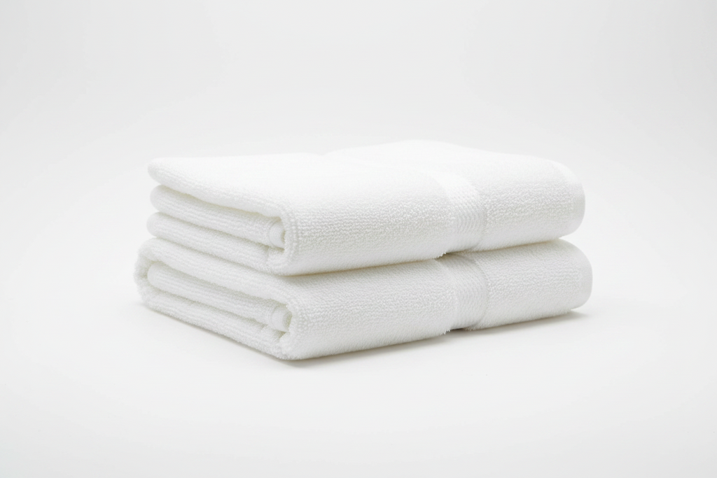 Target Organic Cotton Hand Towels - White (16"x30", Set of 2)