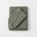 Threshold Waffle Weave Shower Curtain - Olive Green (72"x72")