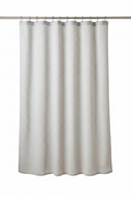 Threshold Waffle Weave Shower Curtain - Light Gray/Silver-White, Machine Washable, 72"x72"