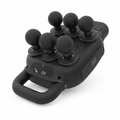 UFFAE Six-Head Deep Tissue Massage Gun - 50 Intensity Levels, 9 Modes, LCD Screen (Black)