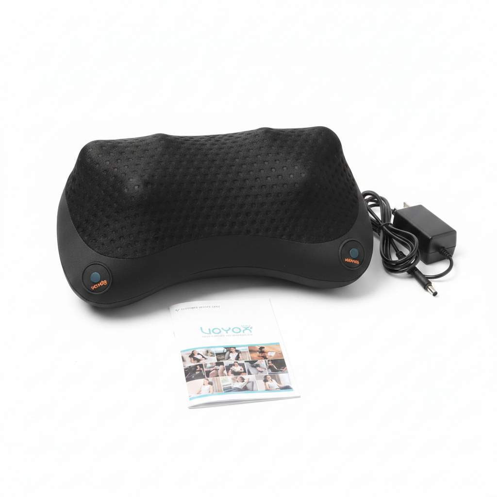 VOYOR YZ101 Deep Tissue Shiatsu Massage Pillow with Soothing Heat