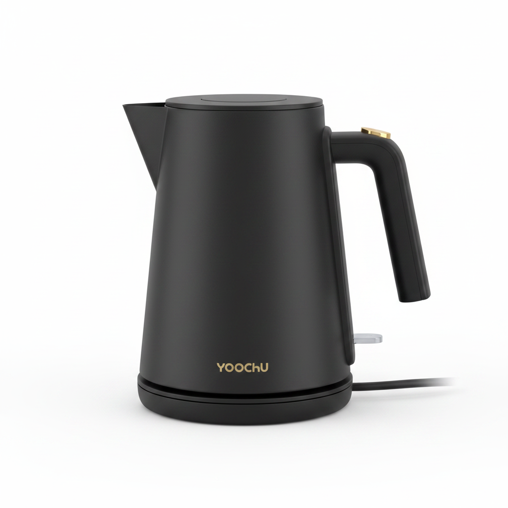 Yoochu 0.8L Double Wall Electric Kettle