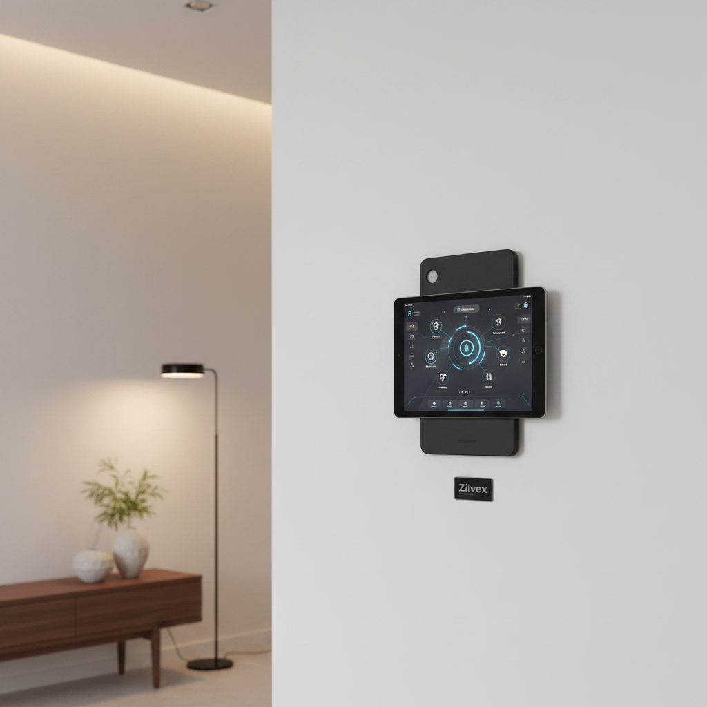 Zilvex Smart Home Magnetic iPad Wall Mount & Wireless Charger (Upgraded Version)